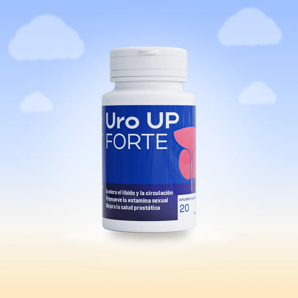Frasco de Uro UP Forte, 20 cápsulas, vista frontal