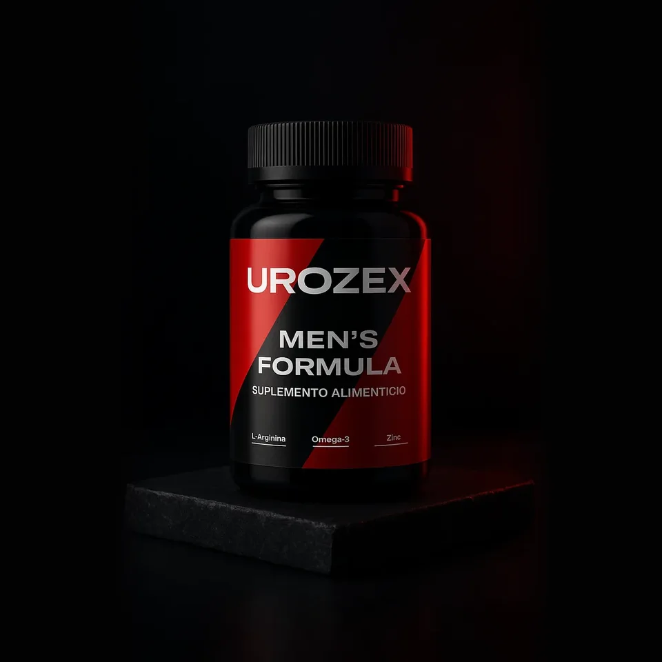 Empaque de Urozex, vista frontal