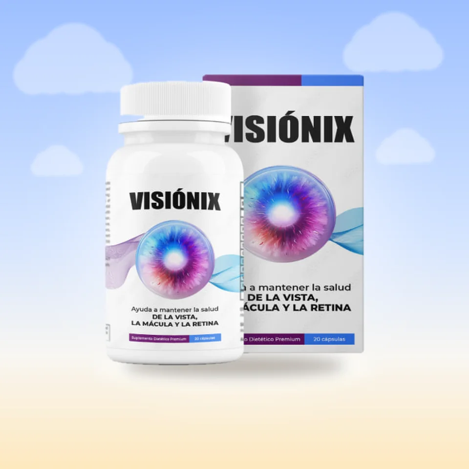 Frasco de Visionix, 20 cápsulas, vista frontal